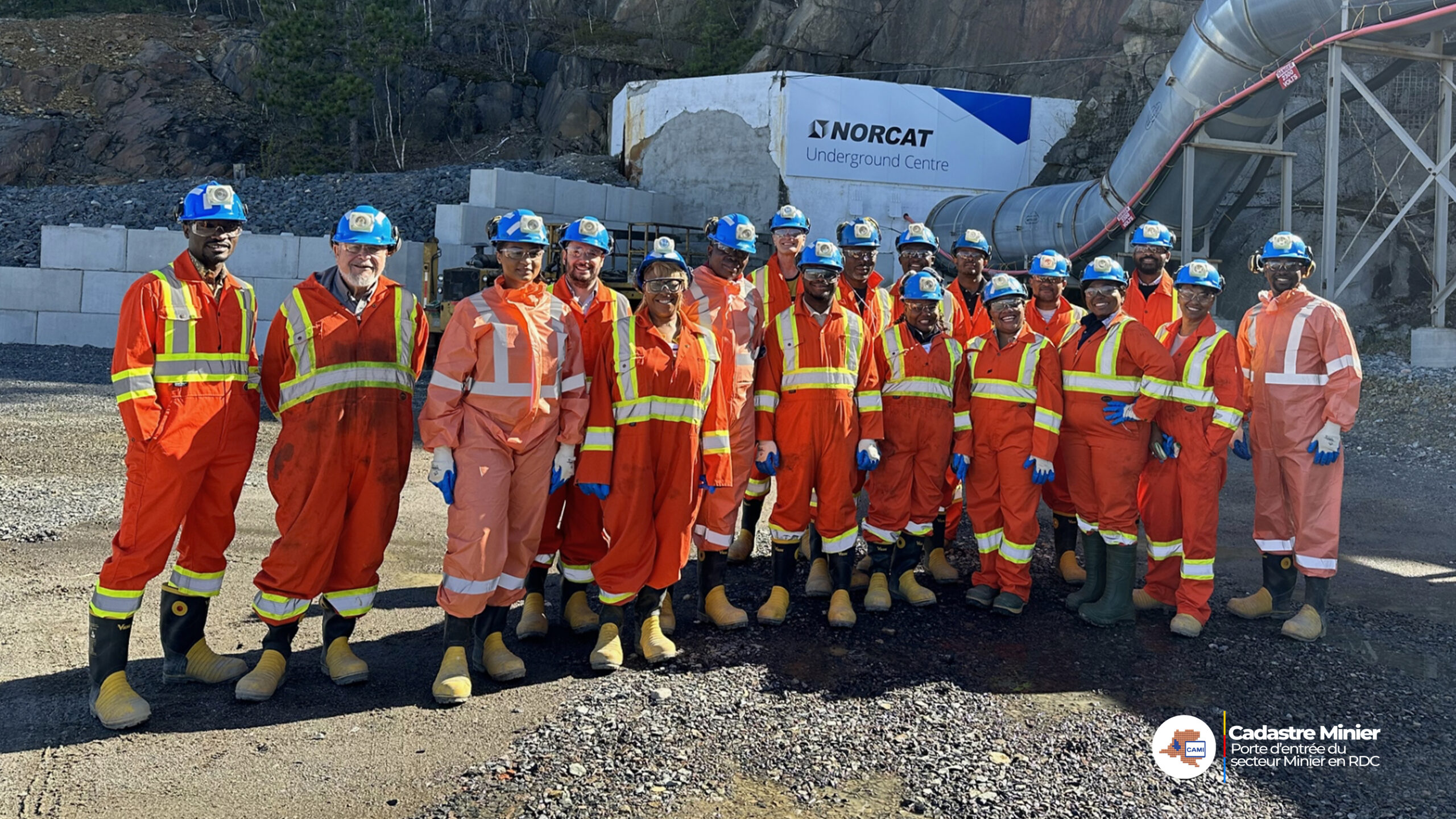 Lire la suite à propos de l’article Le Cadastre Minier participe à une excursion minière à Sudbury (Canada)