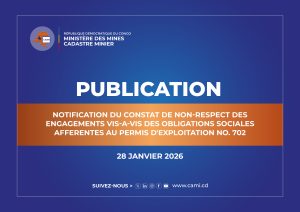Lire la suite à propos de l’article Publication du constat de non-respect des obligations sociales, 28 janvier 2026