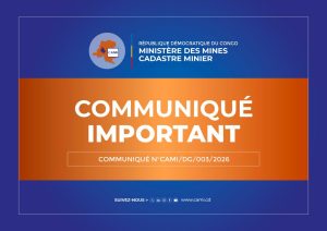 Lire la suite à propos de l’article Communiqué DG/003/2026